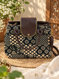 Elegant Ethnic Tote Bag | Spacious Multi-Compartment Handbag